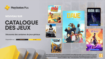 Catalogue des jeux PlayStation Plus pour avril : Animal Well, Dave the Diver, Tales of Kenzera: Zau et bien plus