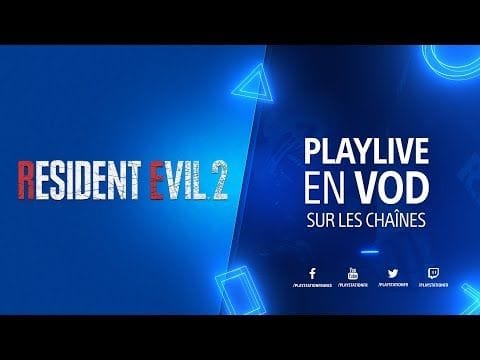 PlayLIVE sur Resident Evil 2 avec Trinity et Salomé