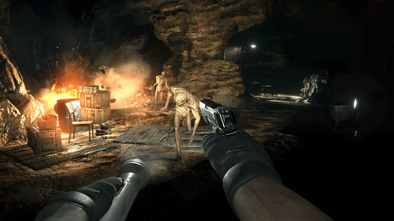 Jeu à la resident evil.