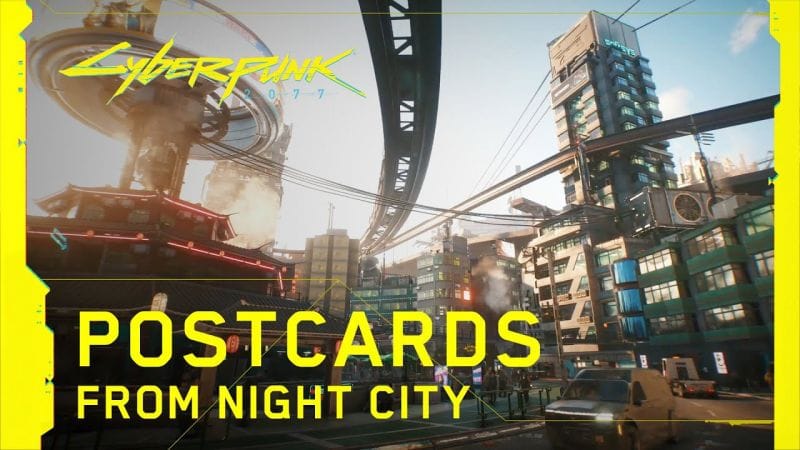 Cyberpunk 2077 — Postcards from Night City