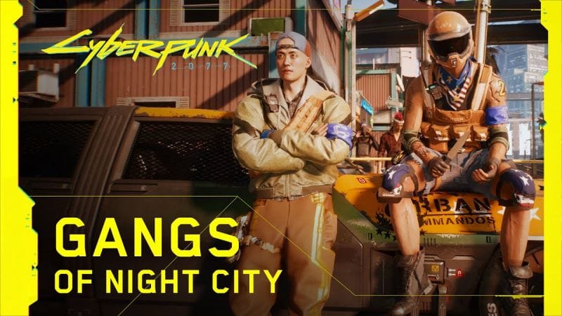Cyberpunk 2077 — Gangs of Night City