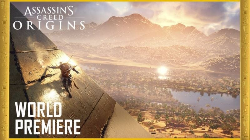 Assassin's Creed Origins: E3 2017 Official World Premiere Gameplay Trailer [4K] | Ubisoft [NA]