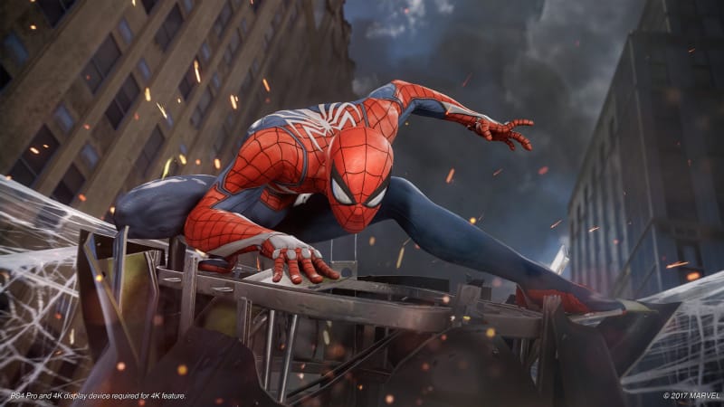 Un jeu cohérent à l'univers Spider man