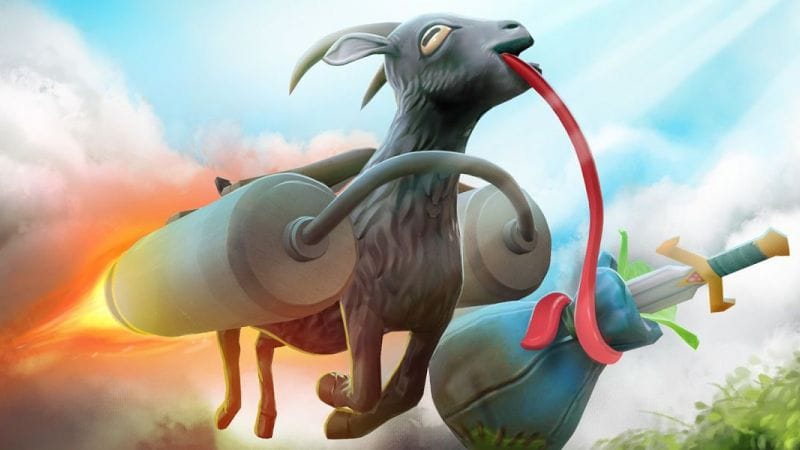 Goat Simulator : Test  (PS4) PSthc.fr