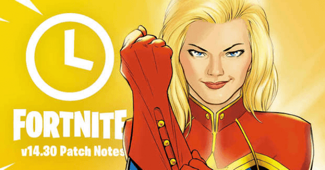 Patch notes 14.30 de Fortnite : Captain Marvel, Fortnitemares | Dexerto.fr