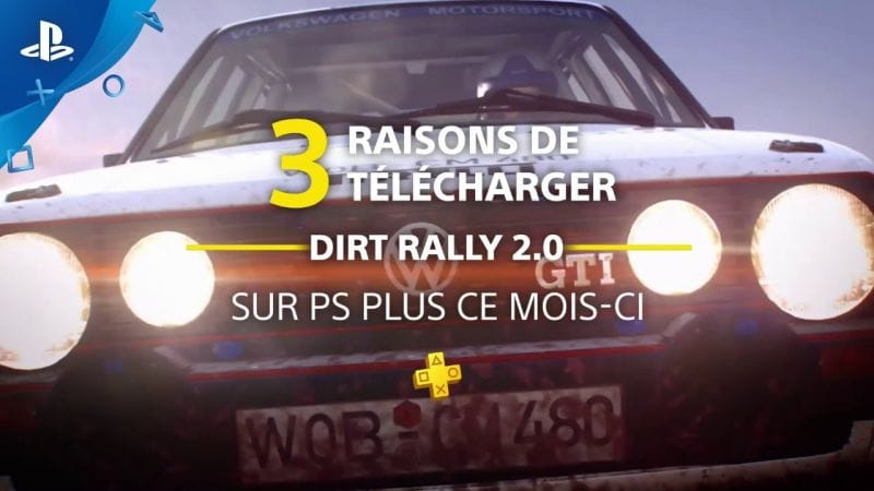 PS Plus | 3 raisons de télécharger DIRT Rally 2.0 | PS4