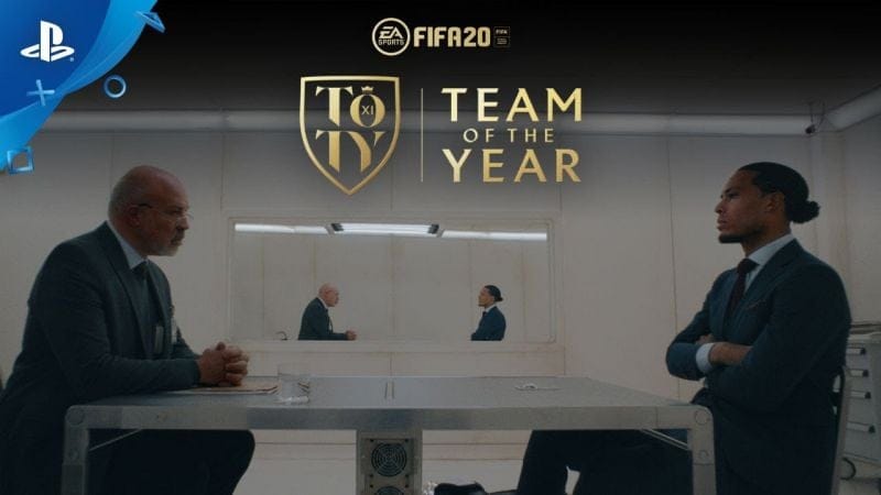 FIFA 20 | Présentation de l’Équipe de l’Année avec Virgil Van Dijk | PS4