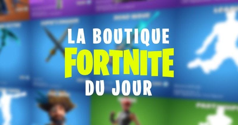 La boutique Fortnite du 20 octobre