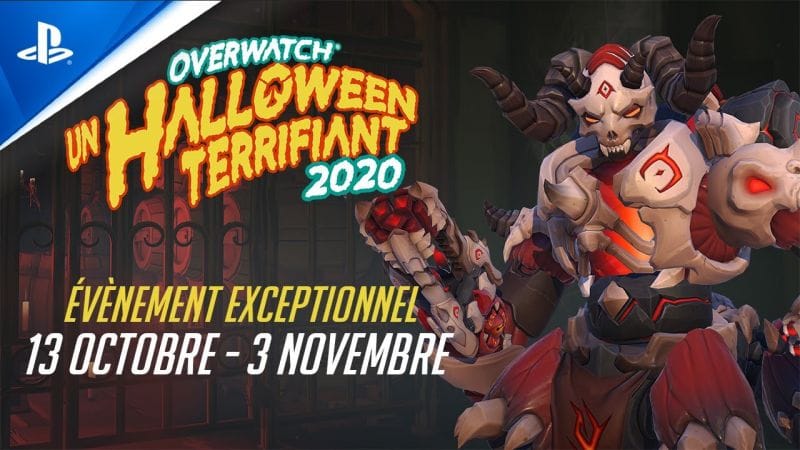 Overwatch | Un Halloween terrifiant 2020 du 13 octobre au 3 novembre | PS4