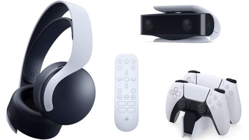PS5 : casque 3D, caméra HD, télécommande...Sony dévoile tous les accessoires officiels