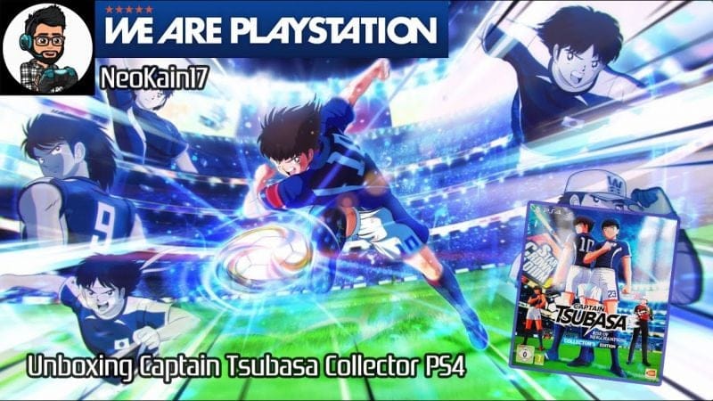 WAP Unboxing Captain Tsubasa Collector PS4