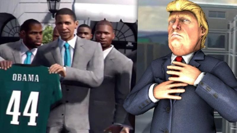 Les folles apparitions de Présidents Américains dans des jeux vidéo…
