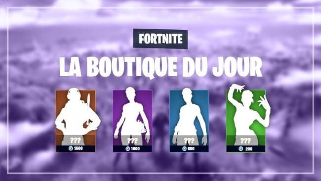 Boutique Fortnite 1er août 2021 - Fortnite - GAMEWAVE