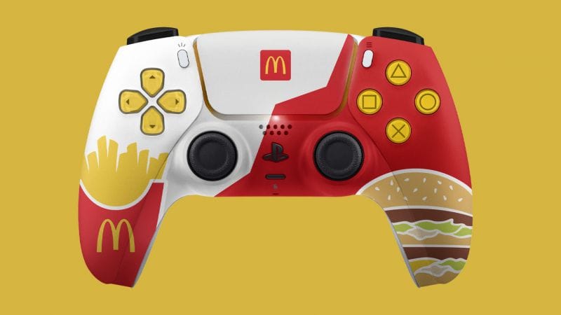 PlayStation et McDonald's dévoile une nouvelle dualsense