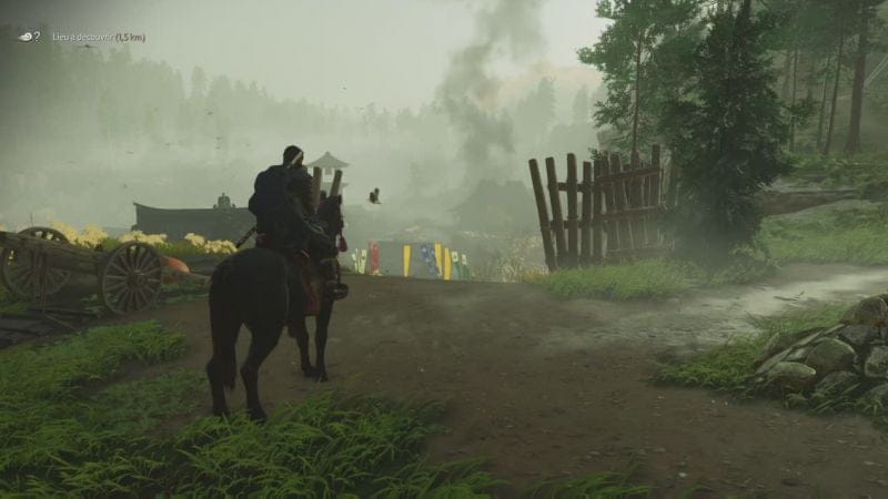 Gameplay Ghost of Tsushima : On teste le 60fps sur PS5 dans différents environnements - jeuxvideo.com