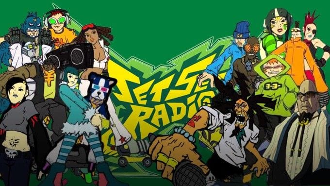 Jet set radio, un de mes jeux préférés