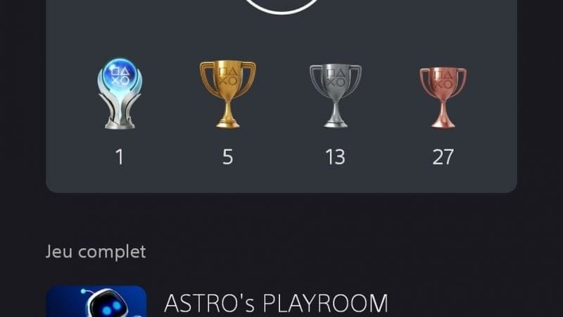 Le premier platine