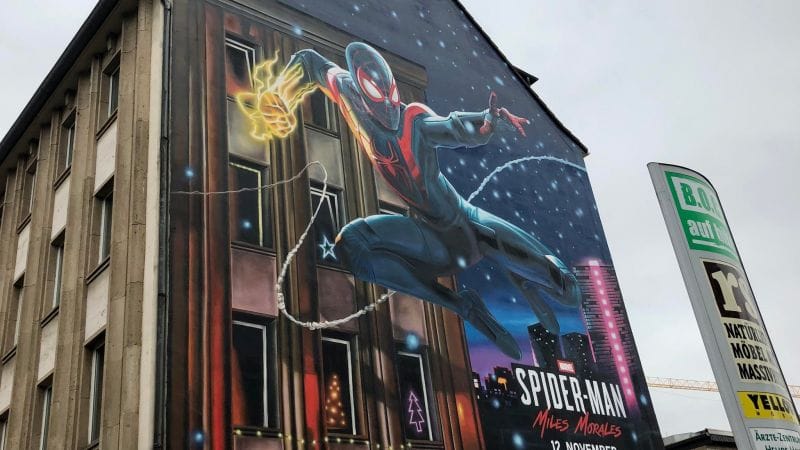 Fresque murale de toute beauté