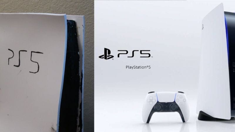 Un homme fabrique une PS5 en carton et réussi à la vendre 400$ sur Ebay