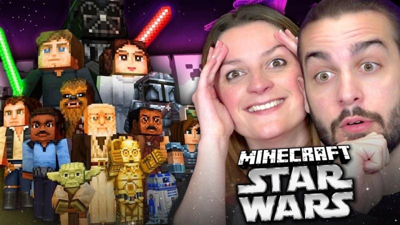 LE MEILLEUR DLC DE MINECRAFT ! (IL EST INCROYABLE ) STAR WARS MINECRAFT EPISODE 1 LA MENACE FANTOME