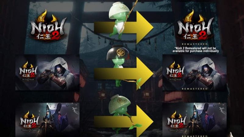 Upgrade de nioh 2