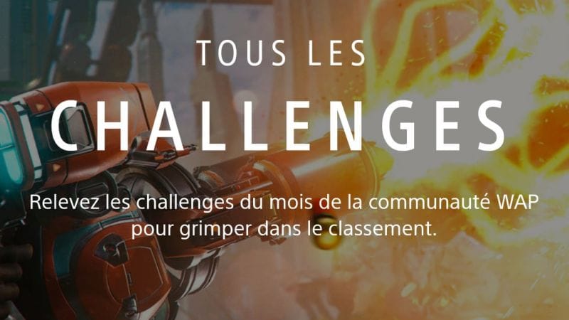 Les challenges