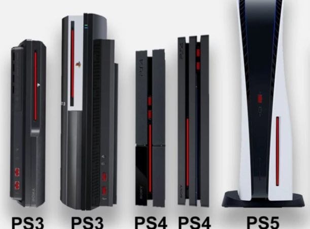 Playstation 3, 4, 5 ...quelle est la plus grosse ?