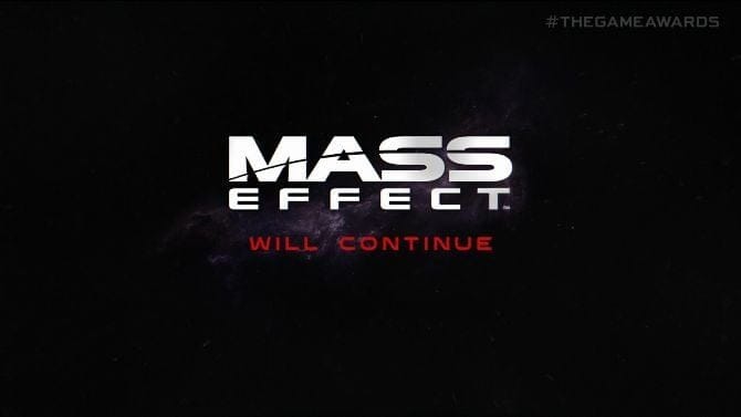 The Game Awards : La suite de Mass Effect se dévoile avec un teasing intriguant