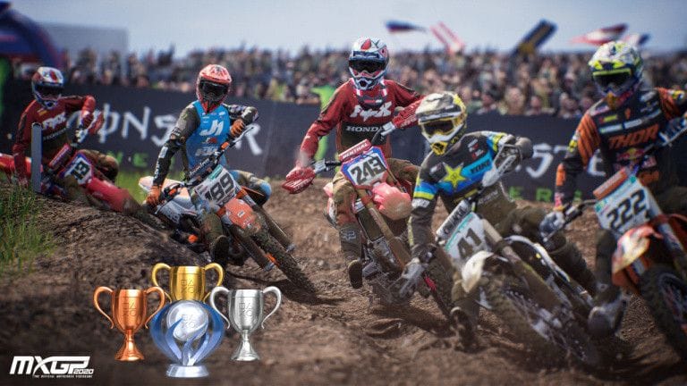 MXGP 2020 : la liste de trophées et succès est disponible