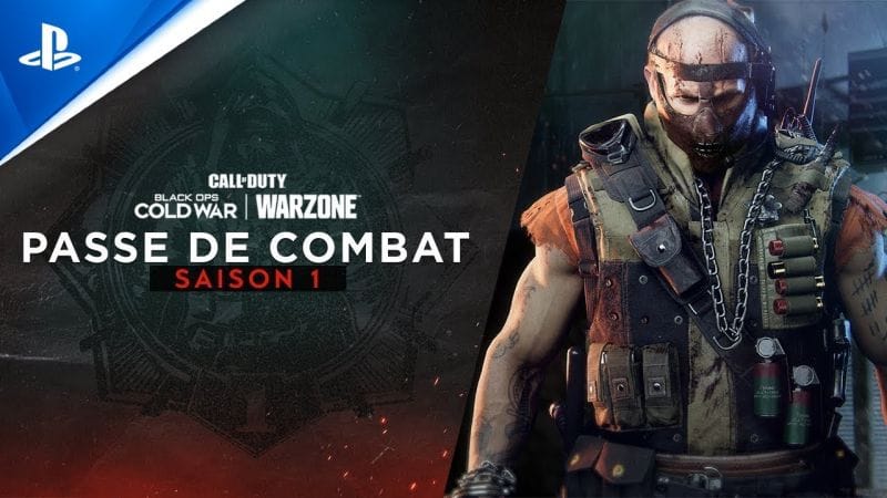 Call of Duty: Black Ops Cold War et Warzone | Passe de Combat Saison 1 | PS5, PS4