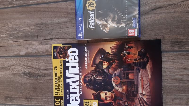 Achat magazine + Fallout 76 = DETAILS!