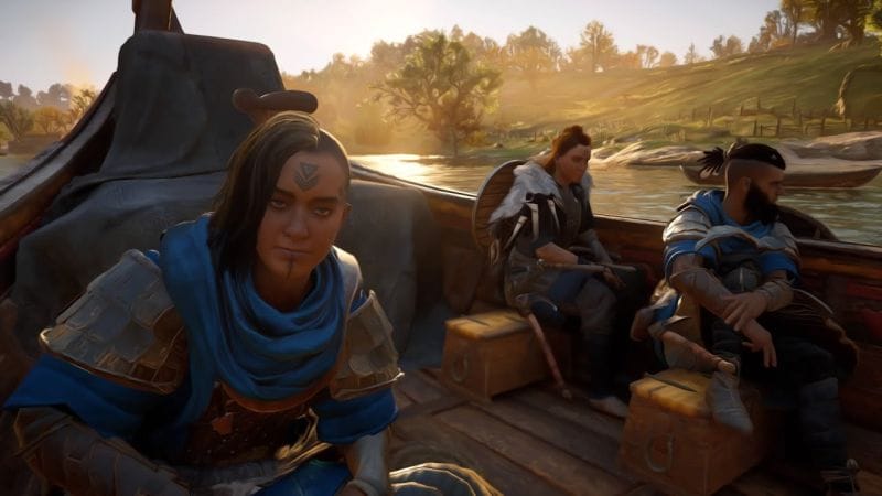 Assassin's Creed Valhalla : petit bug rigolo au campement