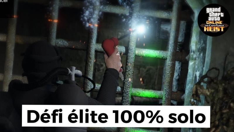 Défi élite 100% SOLO pour le Braquage de CAYO PERICO sur GTA Online ! Entrée par le tunnel en 9:42