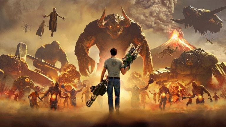 Serious Sam 4 passe en 1.07 et célèbre Noël