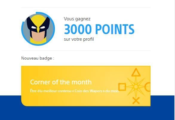 COOL un badge que je n'avais pas !!!!