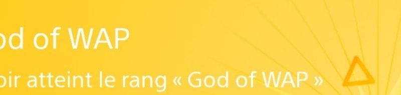 [Rang God of wap] On connaît désormais le nombre de points pour ce rang