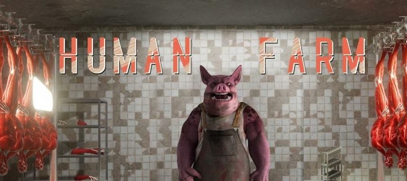 Human Farm, un jeu gore où les cochons envoient les hommes à l'abattoir
