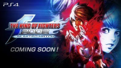 The King of Fighters 2002 Unlimited Match annoncé sur PS4 avec du rollback netcode !