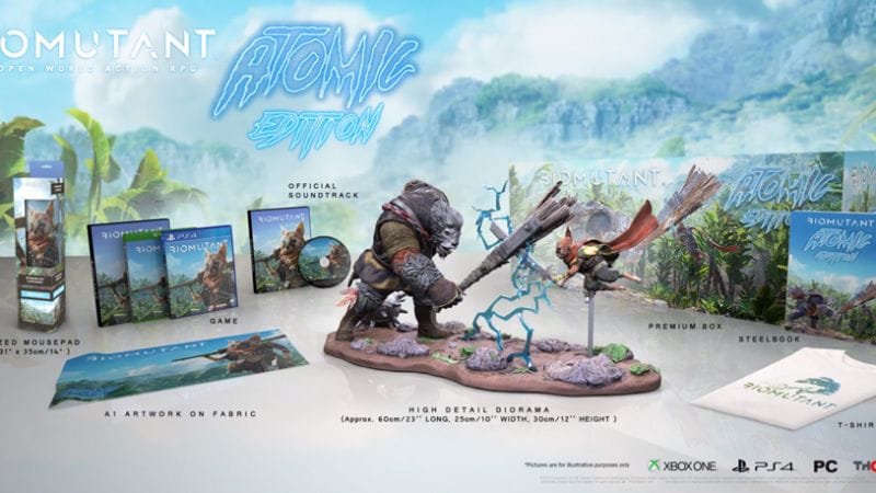 Détail des collectors de BIOMUTANT