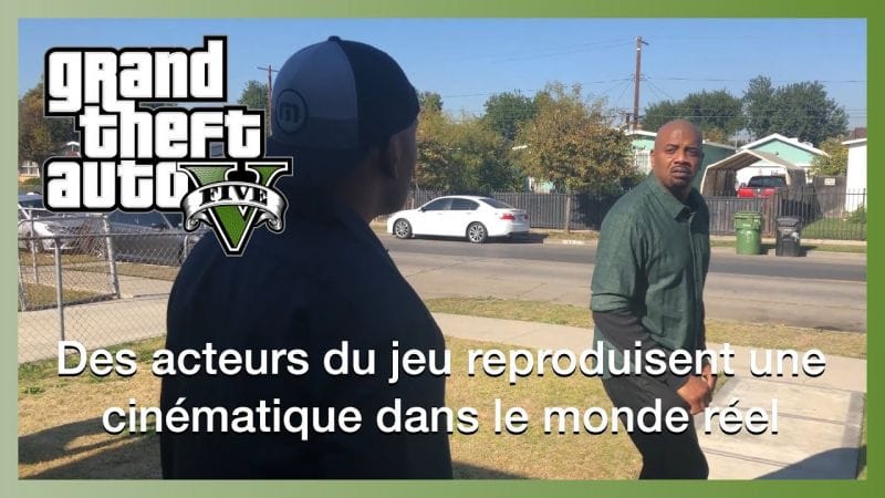 GTA 5 : Des acteurs du jeu reproduisent une cinématique dans le monde réel