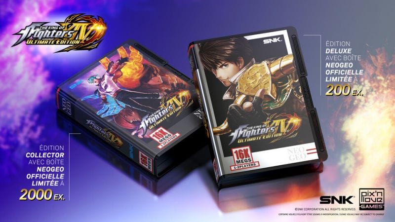 2 editions collector pour KING of FIGHTERS XIV