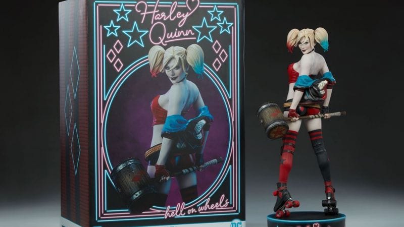 Statuette Harley Quinn (rollers) par Sideshow