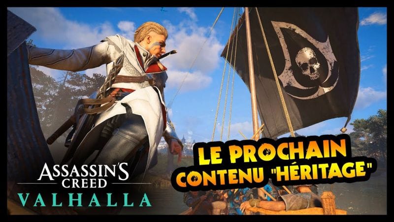 LE PROCHAIN CONTENU "HÉRITAGE" A VENIR | Tenues de Ezio et Altair (Assassin's Creed Valhalla)