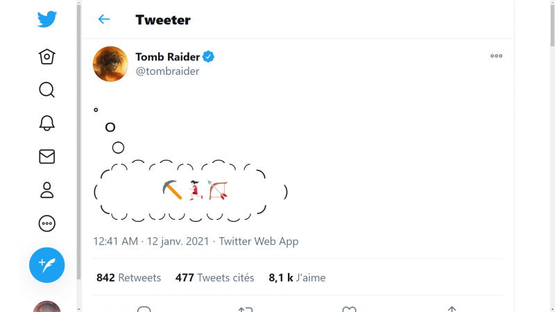 Lara Croft de Tomb Raider sur Fornite ?