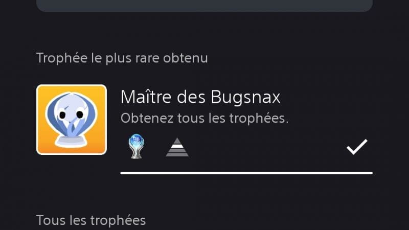 Bugsnax le casse dalle des trophées