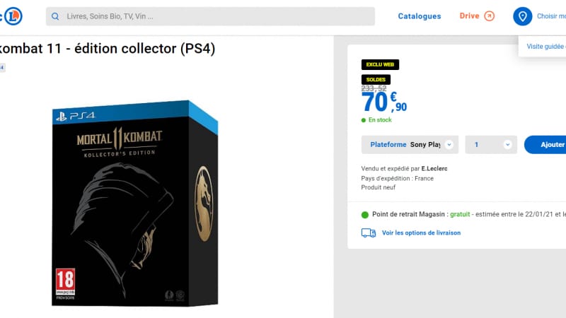 [SOLDES] L’édition collector de SCORPION chez LECLERC