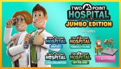 Two Point Hospital : une JUMBO Edition annoncée avec beaucoup de contenu