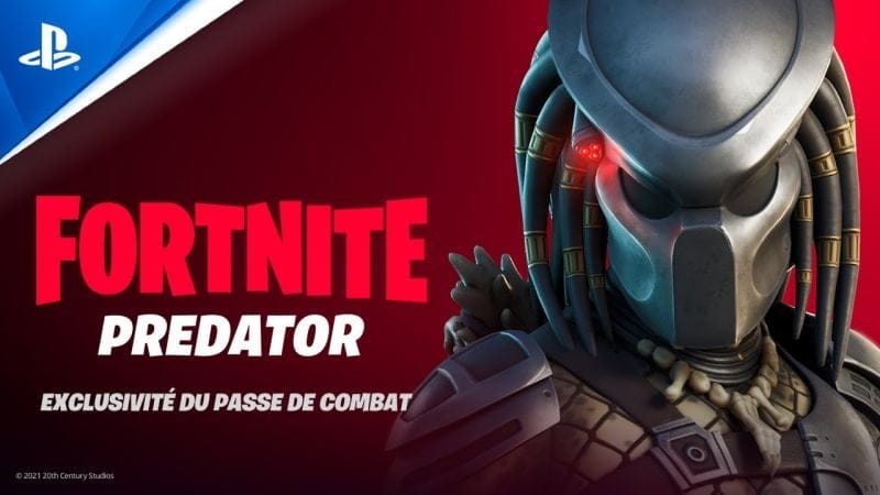 Fortnite | Le Predator est arrivé à travers le point zéro | PS5, PS4