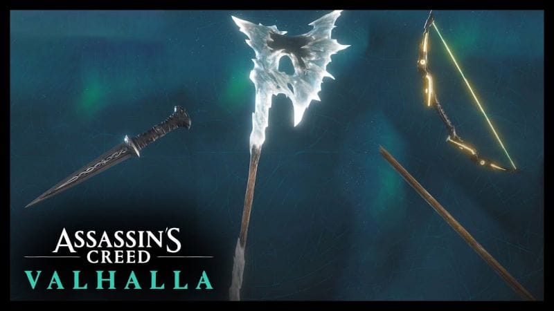 TOUTES LES ARMES CACHÉES DE AC VALHALLA (Dague de Ragnar, Arc Isu, Hache Jotun...)