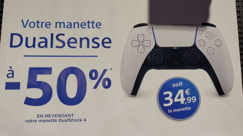 Micromania - DualSense à 34.99€ sur reprise d'une Dualshock 4